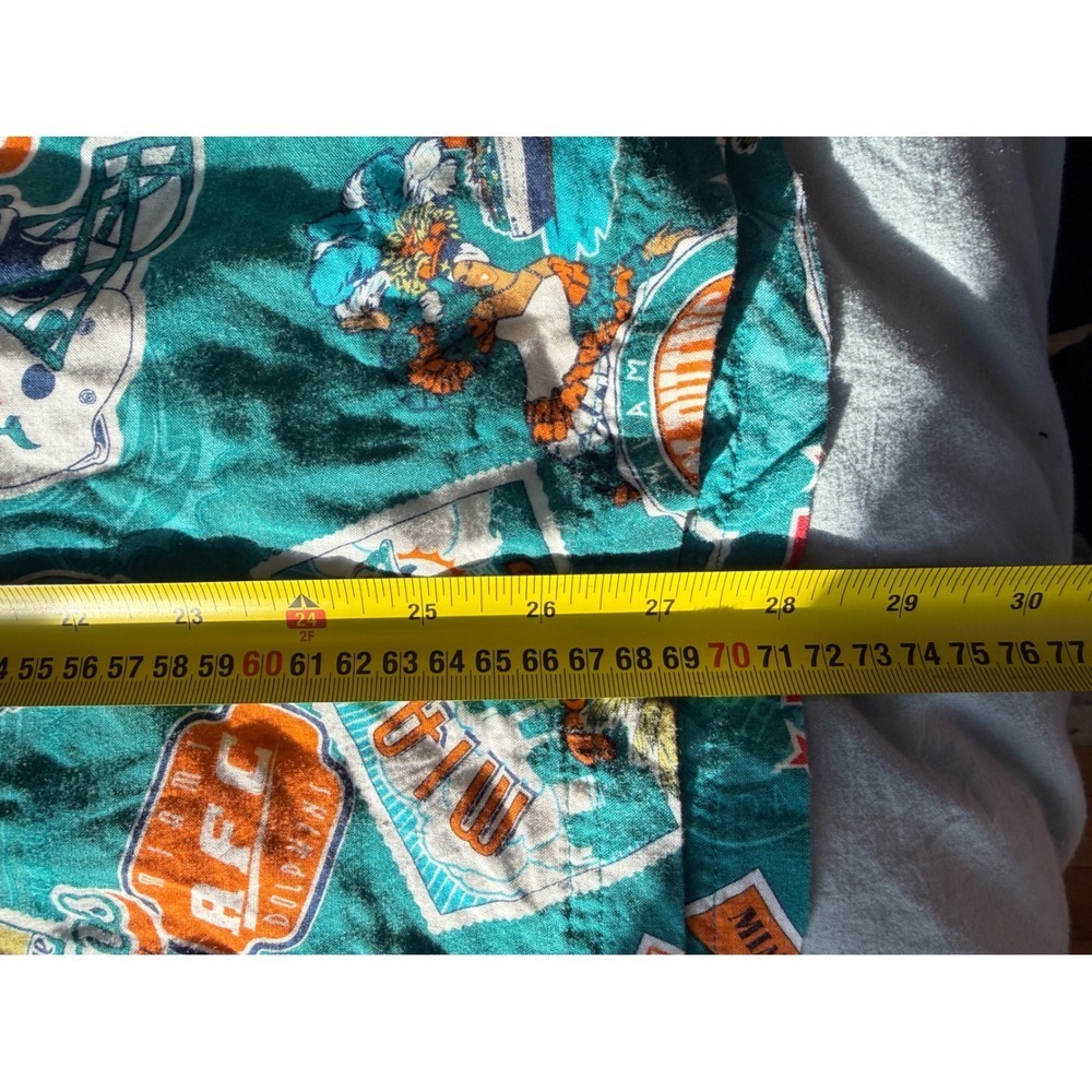 Vintage Reyn Spooner Miami Dolphins Scenic Button-Down Shirt  Size Large - Picture 6 of 6